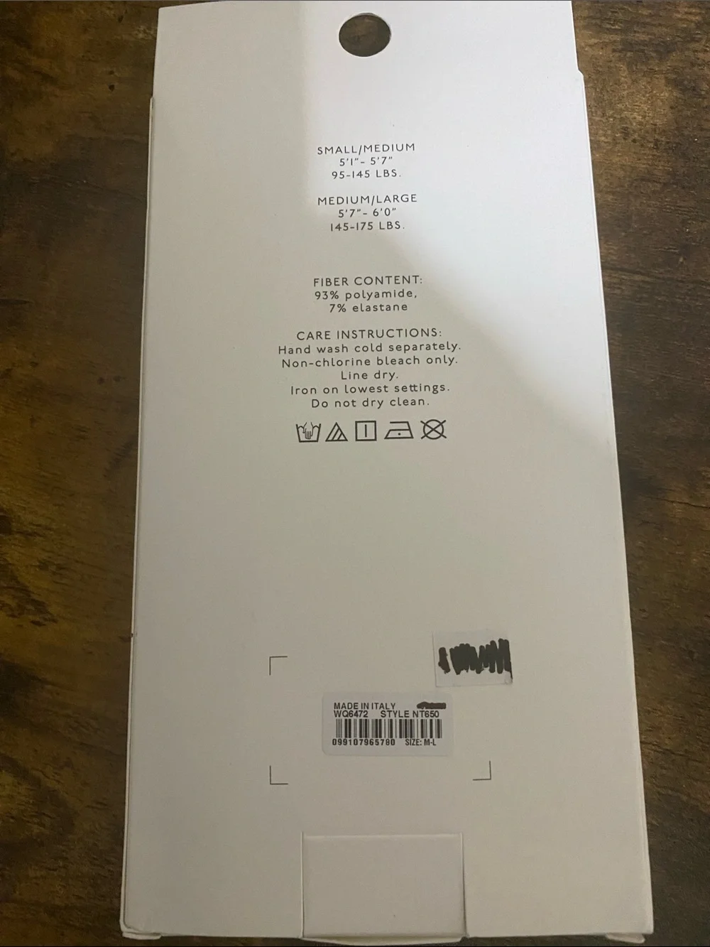 NWT MADEWELL Sheer Tights in Swiss Dot size women’s medium/large